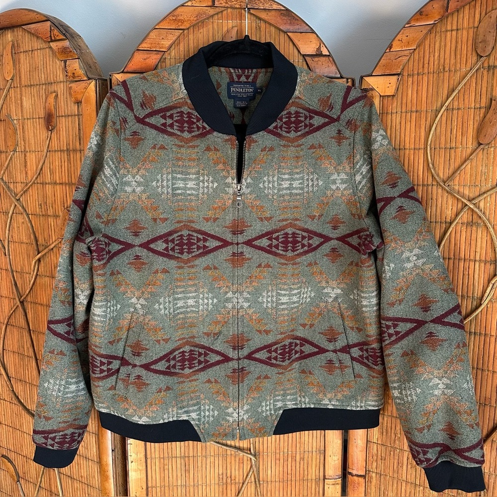 Pendleton southwest bomber jacket - image 1